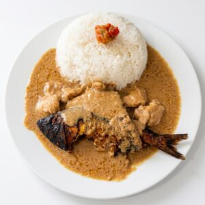 Riz & Sauce d'arachide mbougan/Mafé
